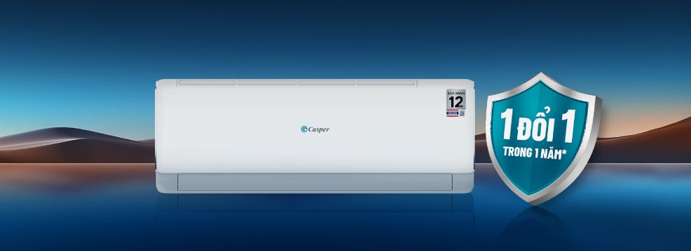 Tổng quan về điều hòa Casper JC-09IU36 9000BTU 1 chiều Inverter