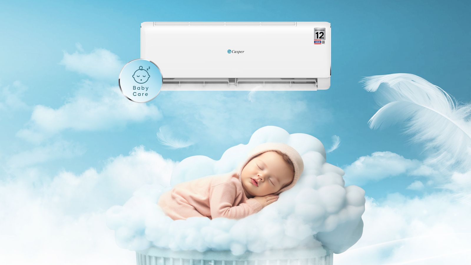 Baby Care là chế độ khẽ nâng giấc ngủ cho bé