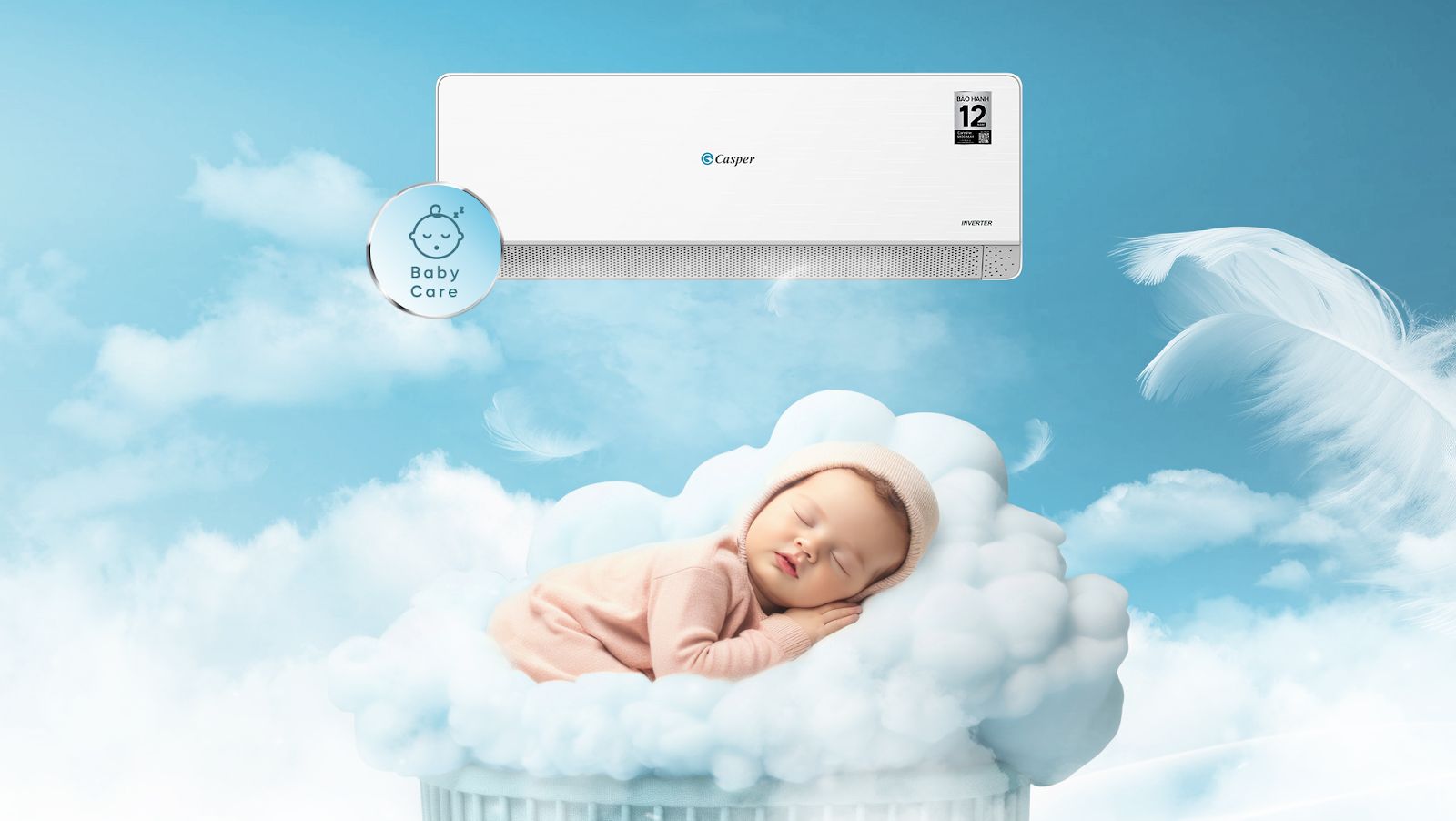BabyCare là chế độ khẽ nâng giấc ngủ của bé