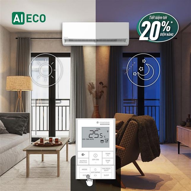 Chế độ ECO kết hợp AI 