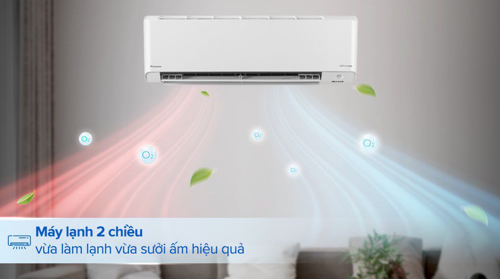 Daikin FTXM25XVMV sở hữu thiết kế hiện đại, sang trọng