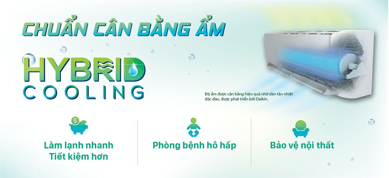 Công nghệ cân bằng độ ẩm Hybrid Cooling