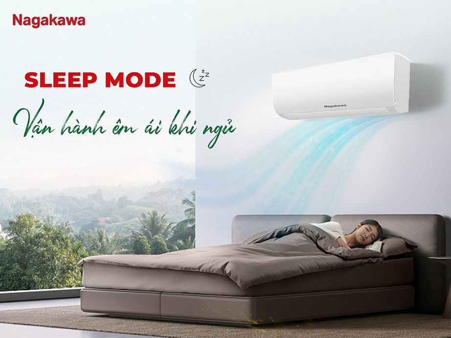 Chế độ Sleep thông minh đảm bảo sẽ đem đến cho bạn và gia đình một giấc ngủ ngon