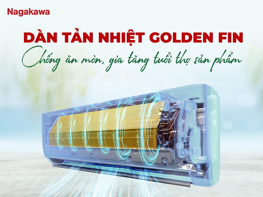 Dàn tản nhiệt Golden Fin bảo vệ máy toàn diện, chống ăn mòn hiệu quả 