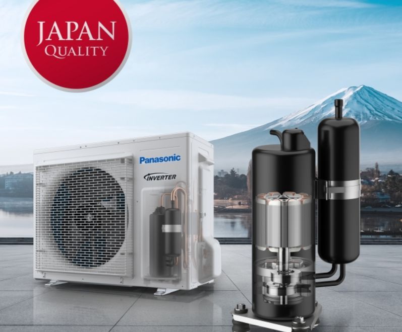 Dòng máy nén độc quyền được sản xuất bởi Panasonic
