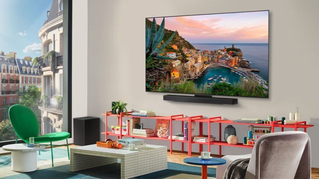 LG 55C5PSA sở hữu thiết kế đẳng cấp, đường viền tinh tế