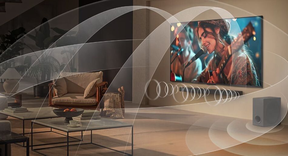 WOW Orchestra được kết hợp bởi loa tivi và loa thanh