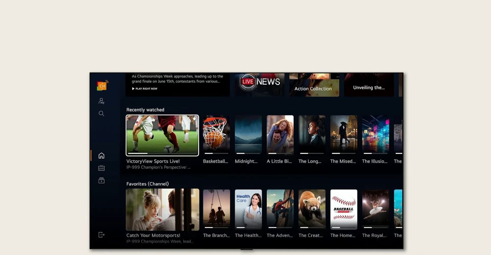 Truy cập dịch vụ trực tuyến độc quyền của LG