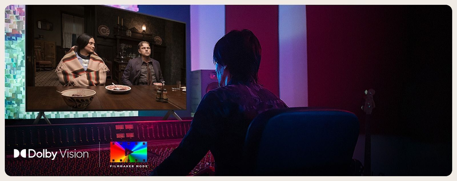 Dolby Vision kết hợp FILMMAKER MODE có Ambient Light Compensation đem đến trải nghiệm điện ảnh hoàn hảo