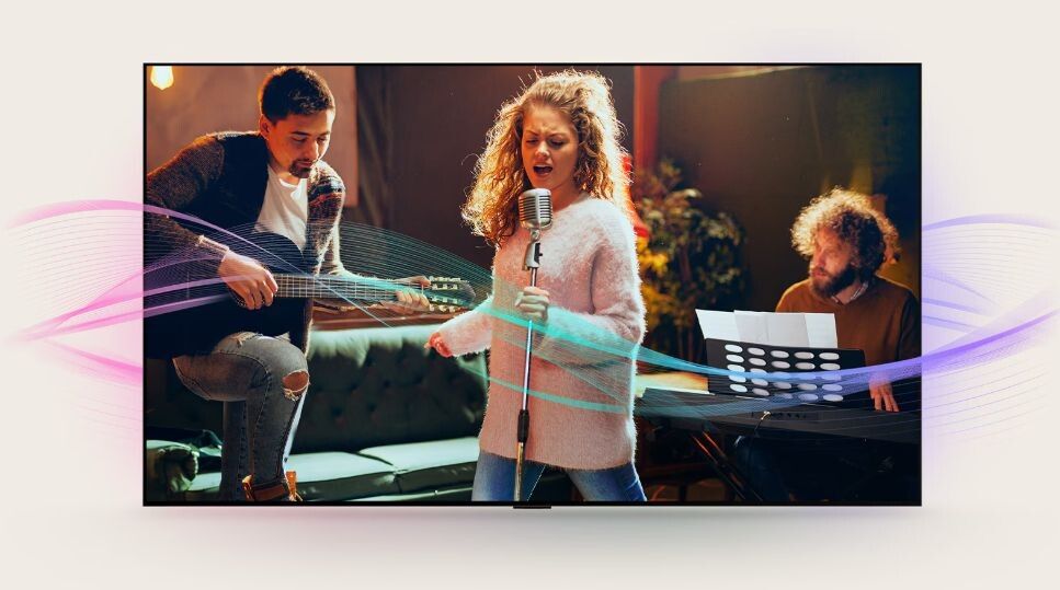 Công nghệ AI Clear Sound giúp hiệu chỉnh tông chính xác