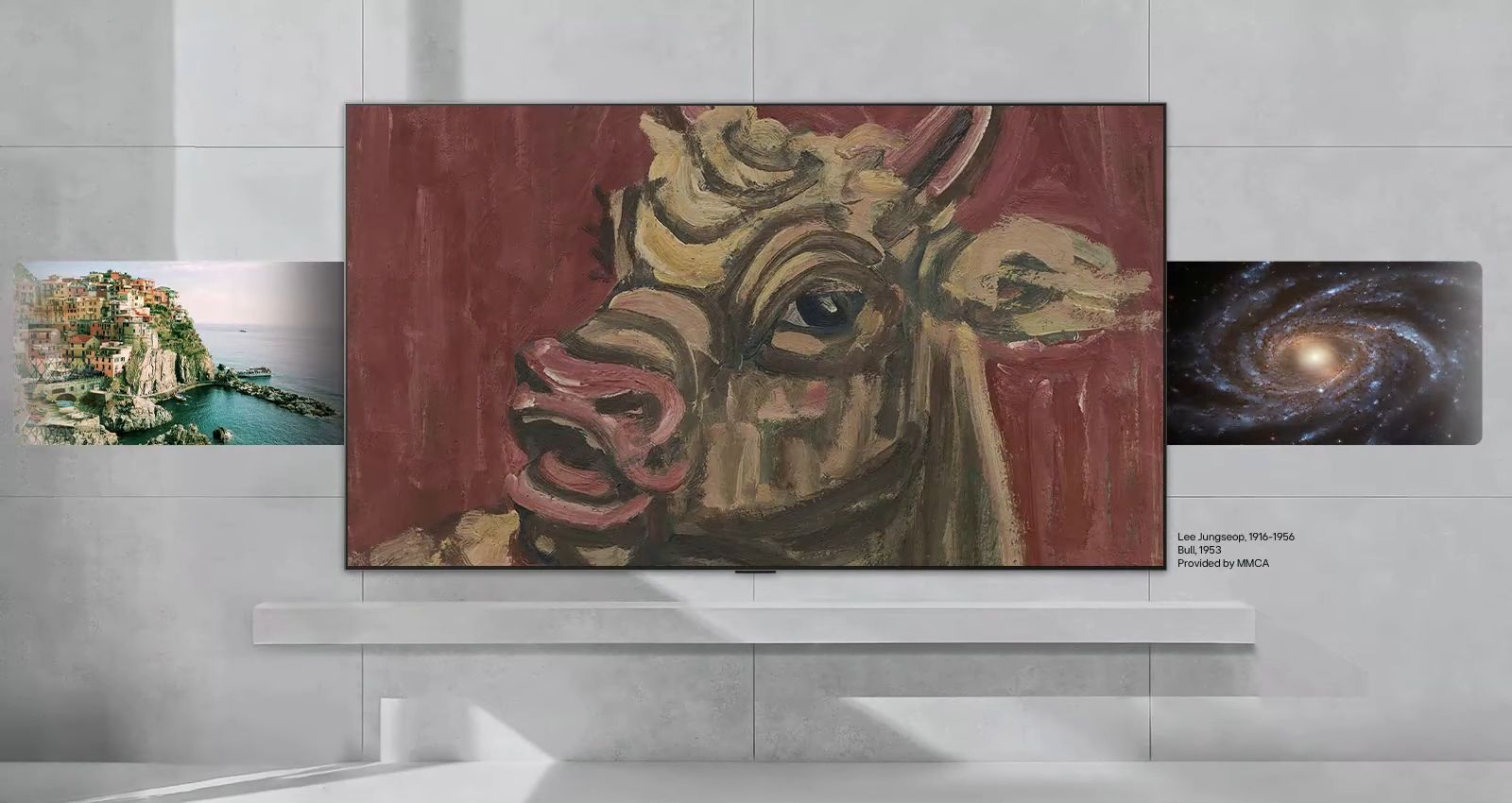 100 tác phẩm nghệ thuật, khung cảnh và video