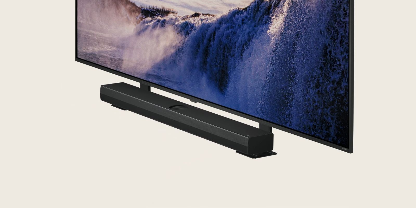 Giá đỡ Synergy là vị trí hoàn hảo để đặt LG Soundbar
