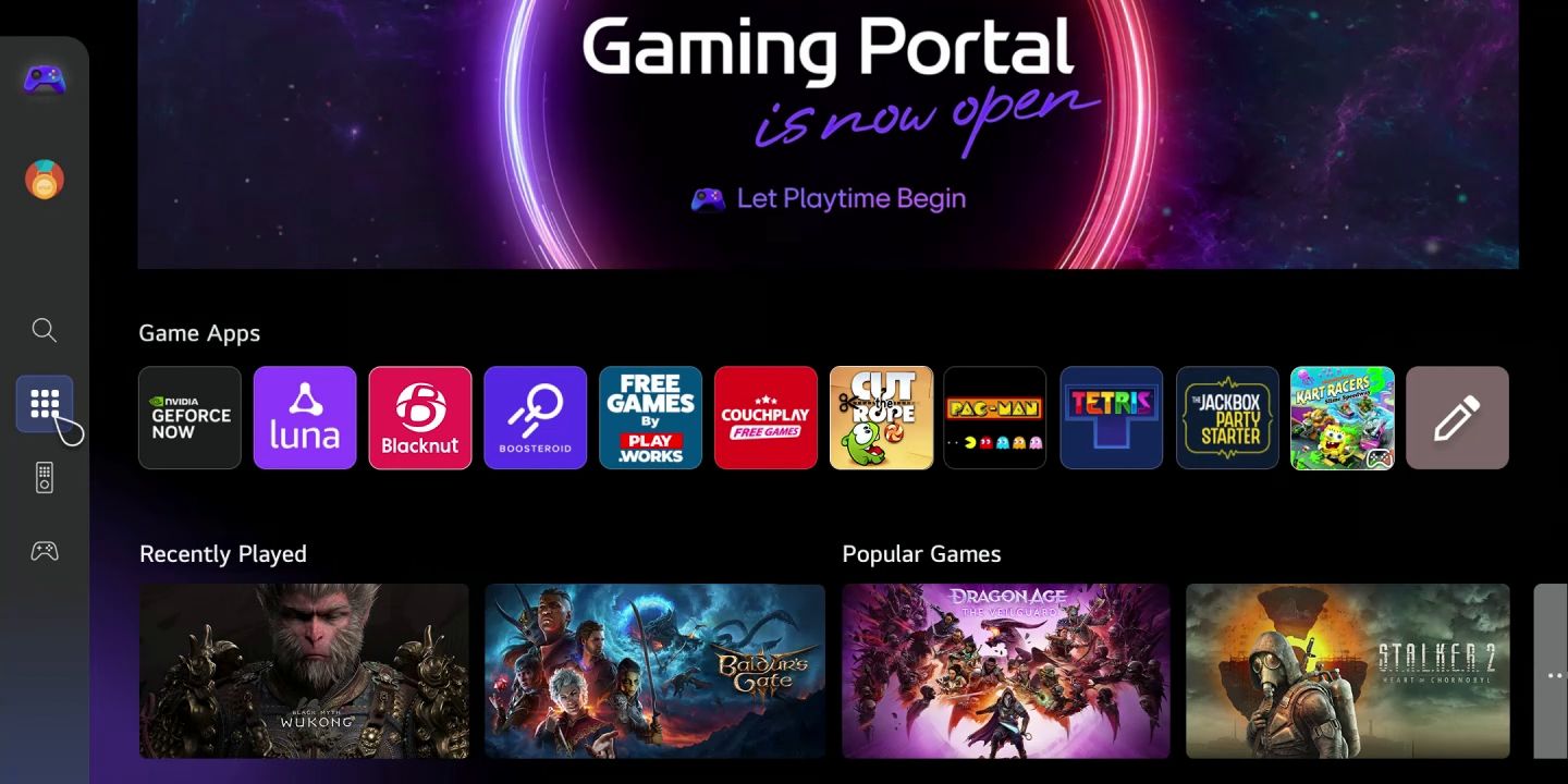 Gaming Portal biến tivi của bạn trở thành trung tâm trò chơi đỉnh cao
