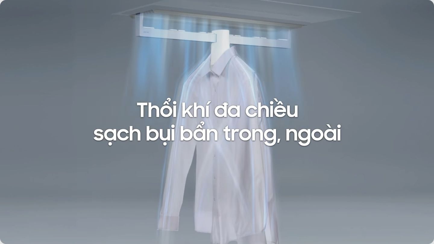 Sở hữu hệ thống thổi khí đa chiều Dual JetAir