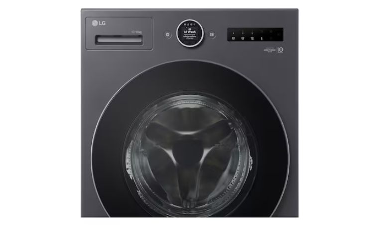 LG F2517SNTG sở hữu tone màu xám đen sang trọng