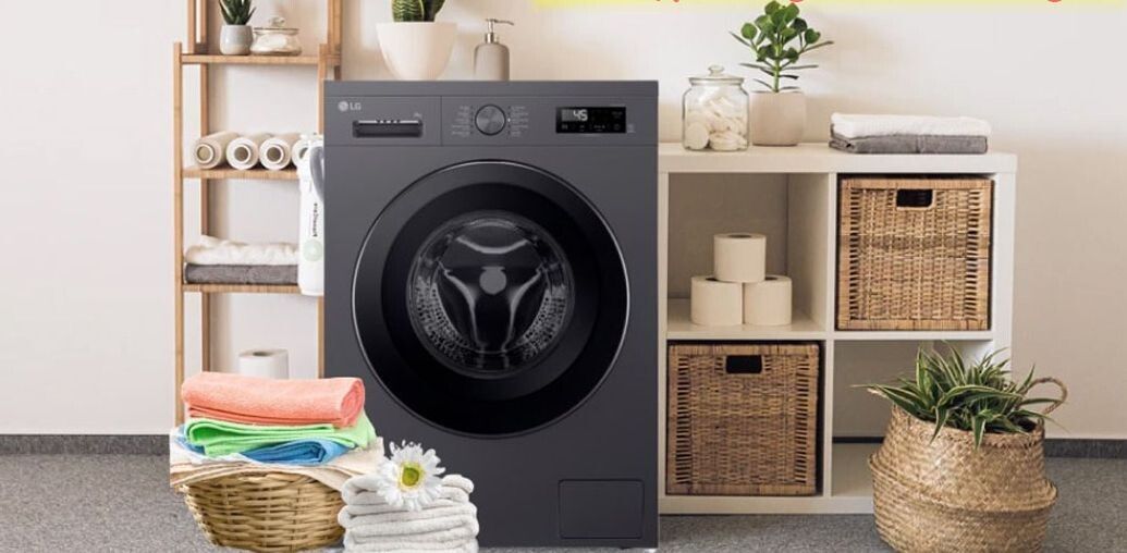 LG FB1209D5M thuộc kiểu dáng lồng ngang với thiết kế mới cùng tone màu sang trọng