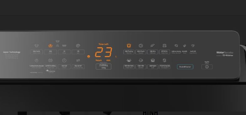 10 chương trình giặt đa dạng