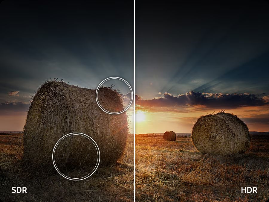 Quantum HDR có trên Tivi QLED Vision AI Samsung QA43Q7FA