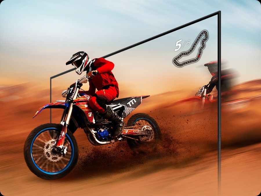 Công nghệ Motion Xcelerator mang đến hình ảnh rõ nét hơn 