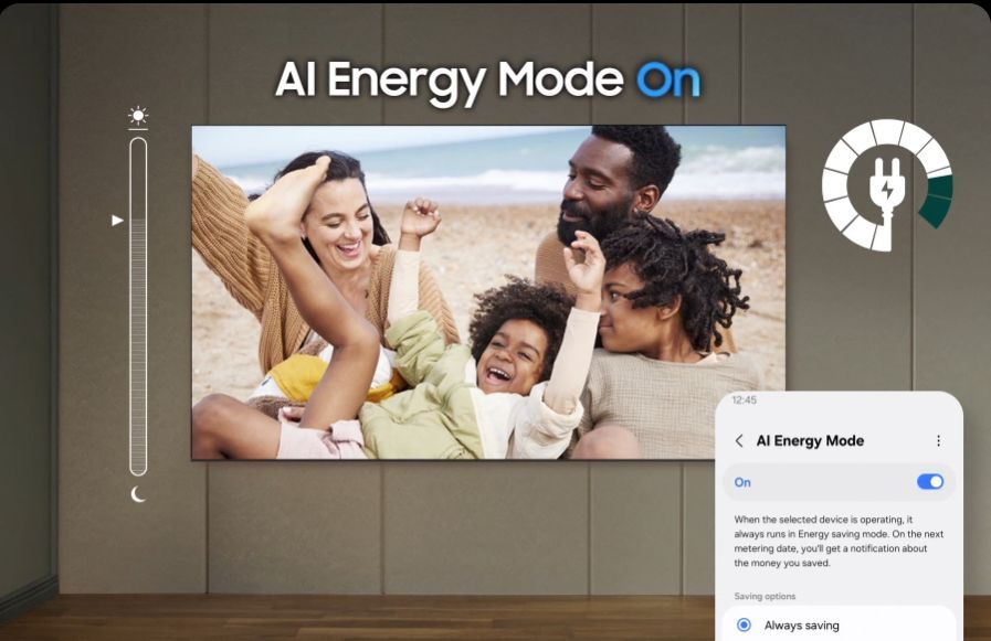 AI Energy phát hiện ánh sáng xung quanh tiết kiệm điện 