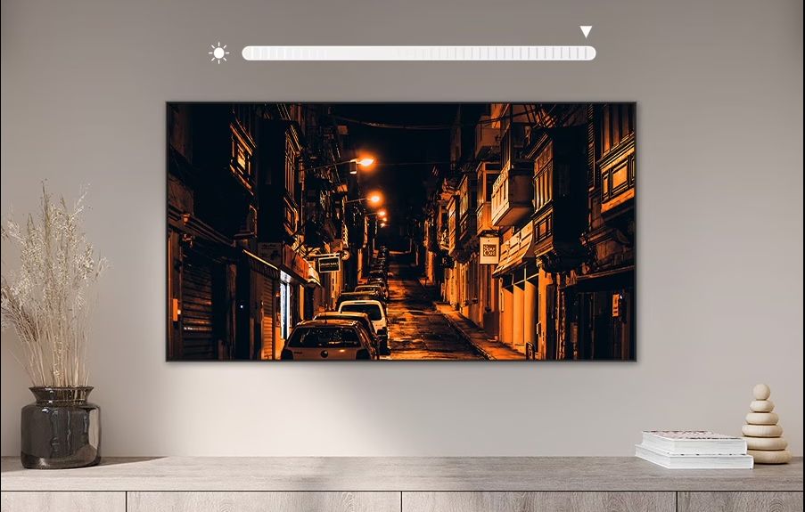 Công nghệ HDR Brightness Optimizer tự động tăng cường độ hiển thị