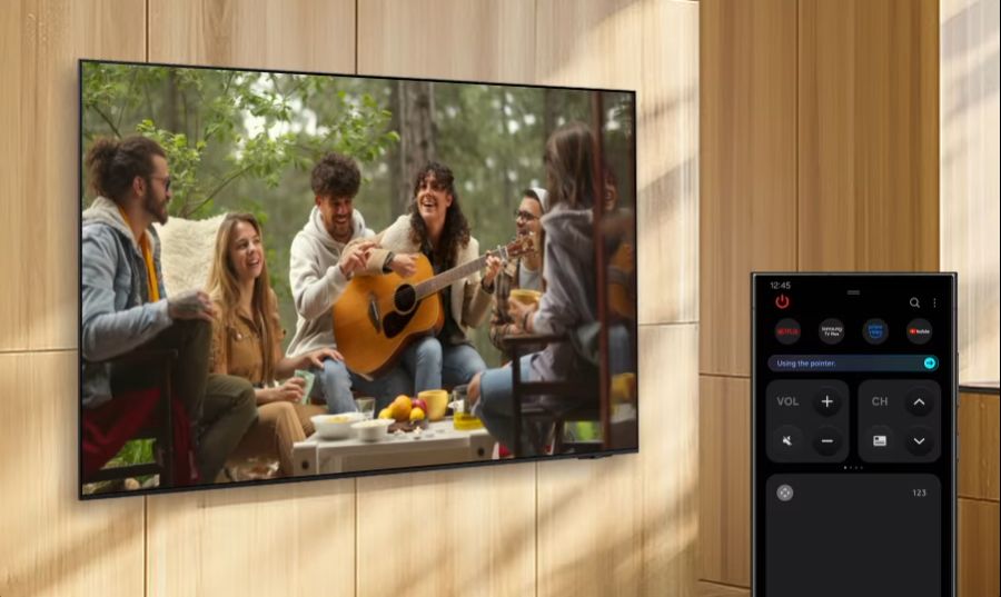 Chế độ Quick Remote là tính năng điều khiển tivi bằng điện thoại