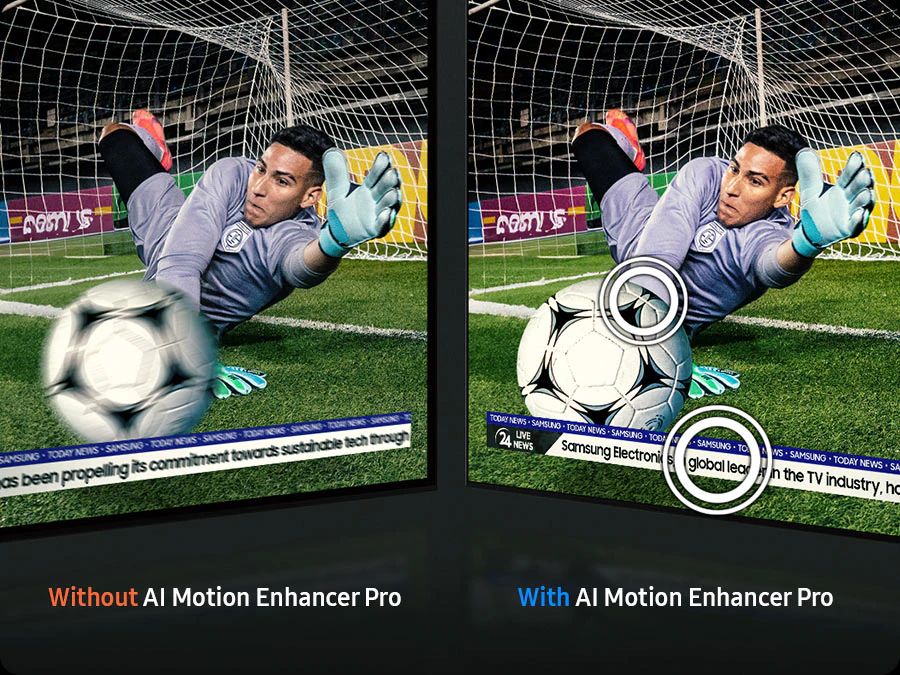 Công nghệ AI Motion Enhancer Pro giúp tinh chỉnh chuyển động mượt mà