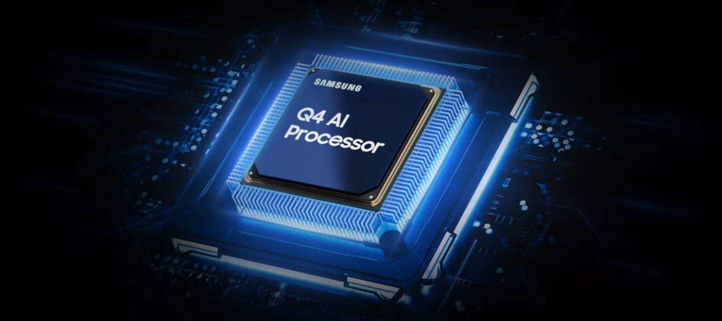 Samsung QA85Q7FA sử dụng bộ xử lý AI Q4