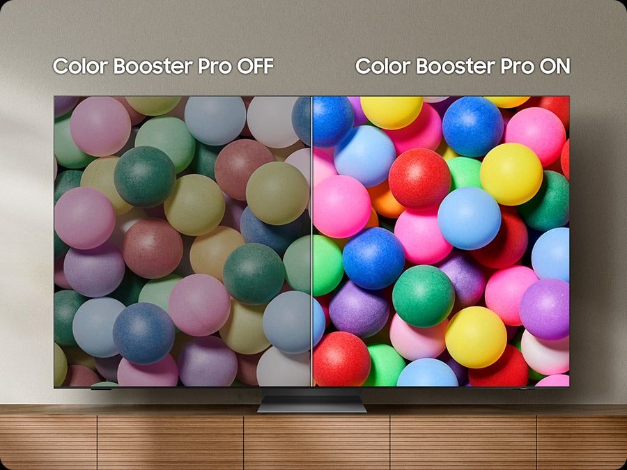 Công nghệ Color Booster Pro sử dụng trí tuệ AI