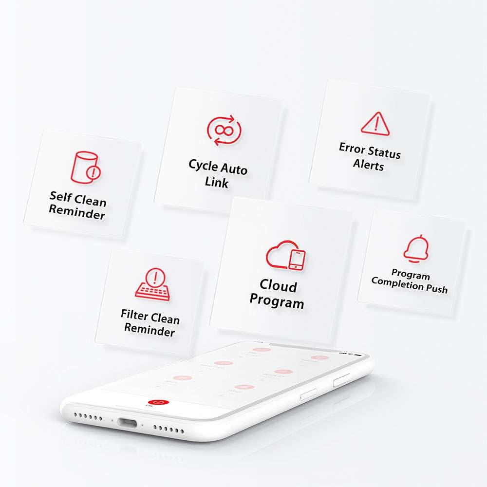 Toshiba TW-T23BU105UWV(MG) kết nối thông minh qua ứng dụng TSmartLife