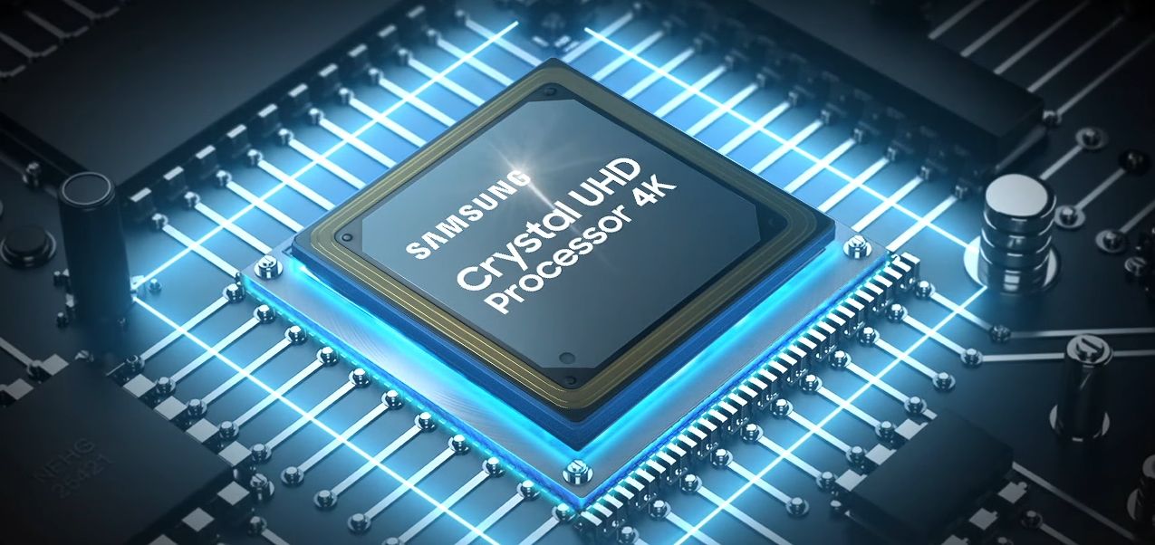Bộ xử lý hình ảnh Crystal 4K hiện đại