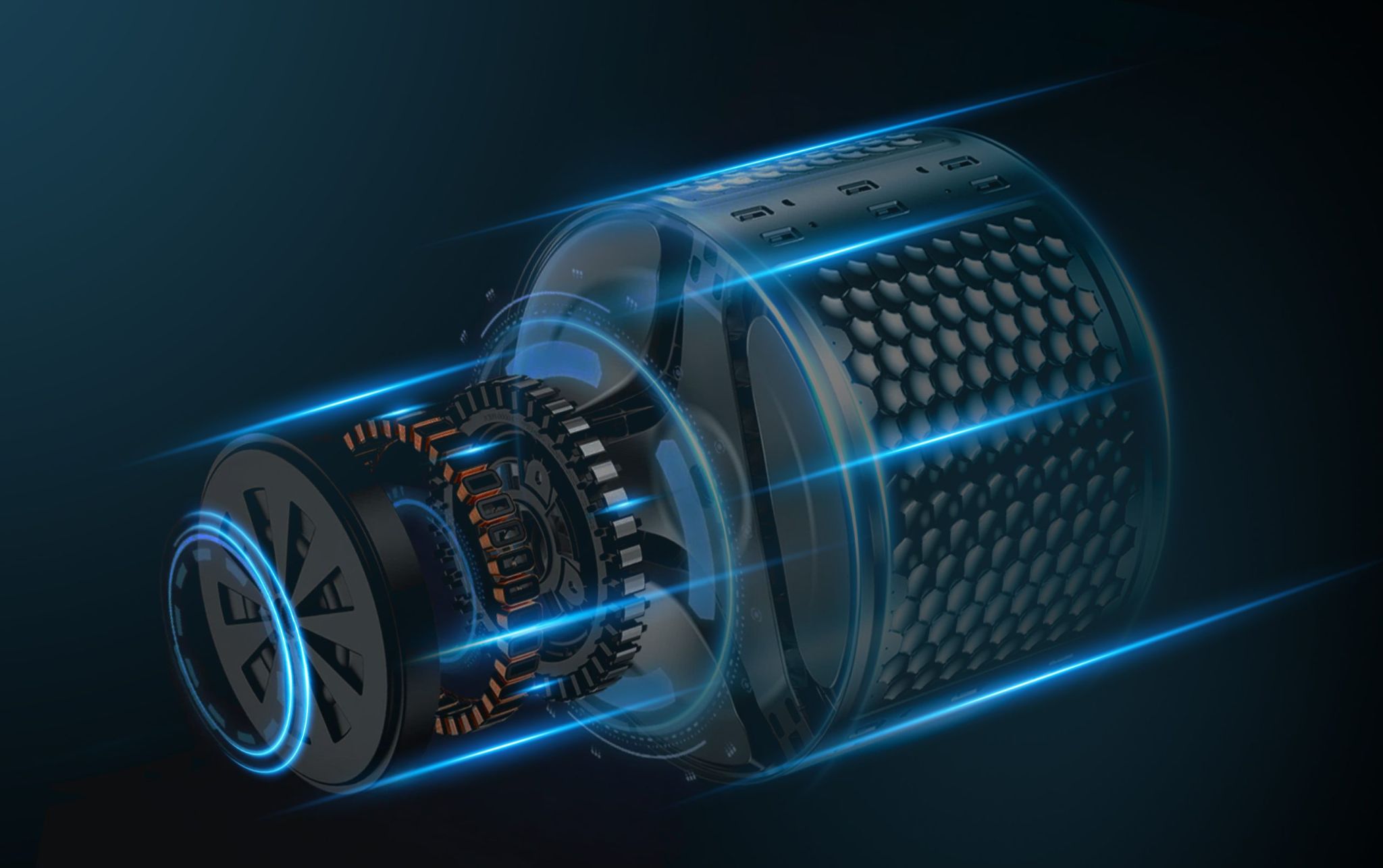 Động cơ truyền động trực tiếp biến tần DD