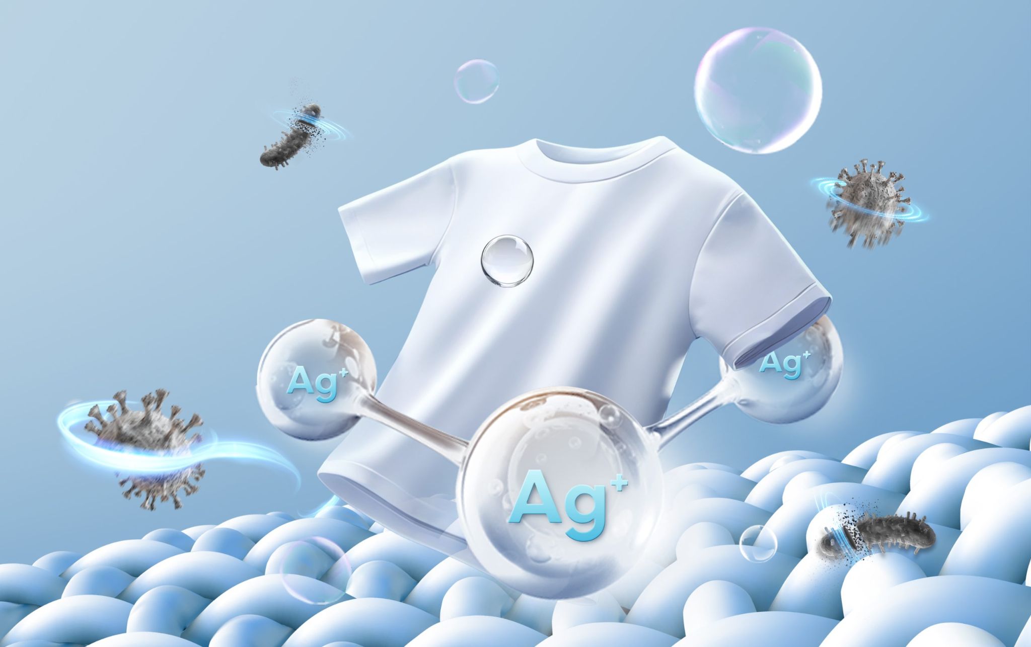 Công nghệ hỗ trợ khử khuẩn Ion Ag+