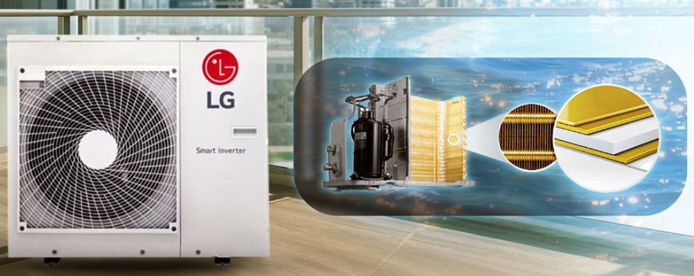 Giới thiệu chung về dàn nóng Multi LG Z5UW36GFA0 36000BTU 2 chiều inverter