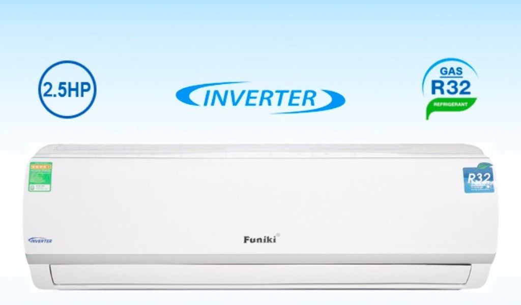 Sử dụng gas R32 kết hợp công nghệ inverter 