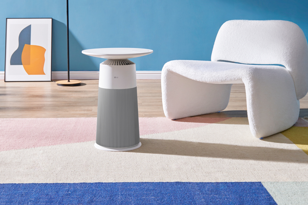 Tổng quan về máy lọc không khí LG AS20GPWU0 Puricare Aero Furniture