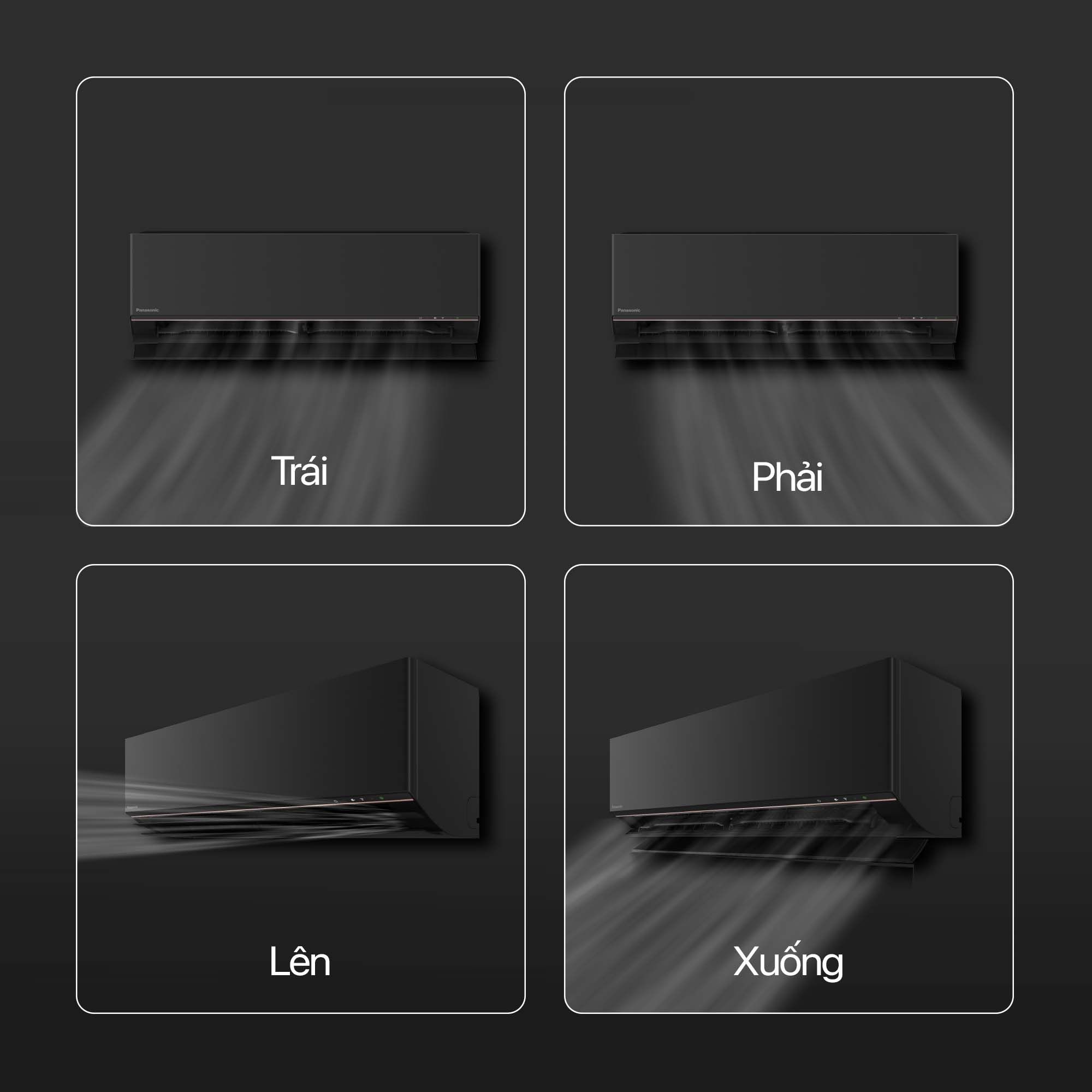 AEROWINGS 2.0 với hai động cơ độc lập điều chỉnh chính xác các cánh đảo gió