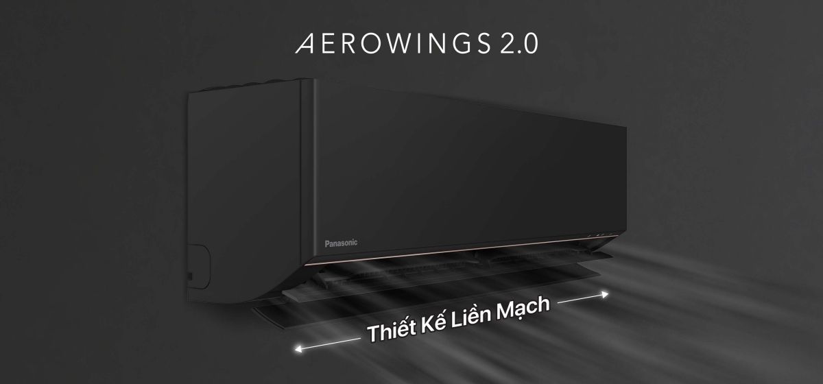 AEROWINGS 2.0 được cải tiến để thổi gió tập trung với hai động cơ độc lập