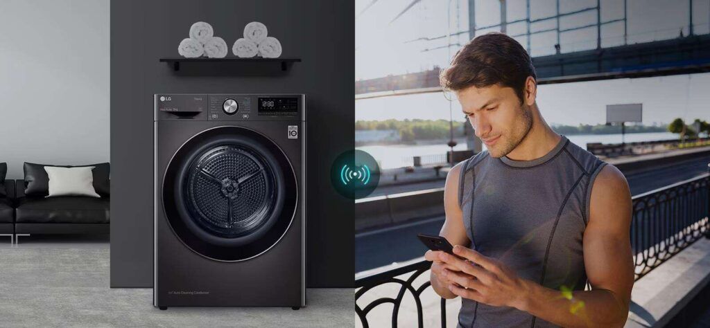 Điều khiển từ xa qua LG ThinQ