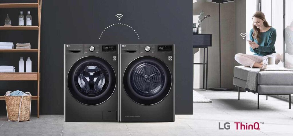 Thiết lập chu trình tự động với mọi loại quần áo bằng cách nhận dữ liệu từ máy giặt thông qua wifi