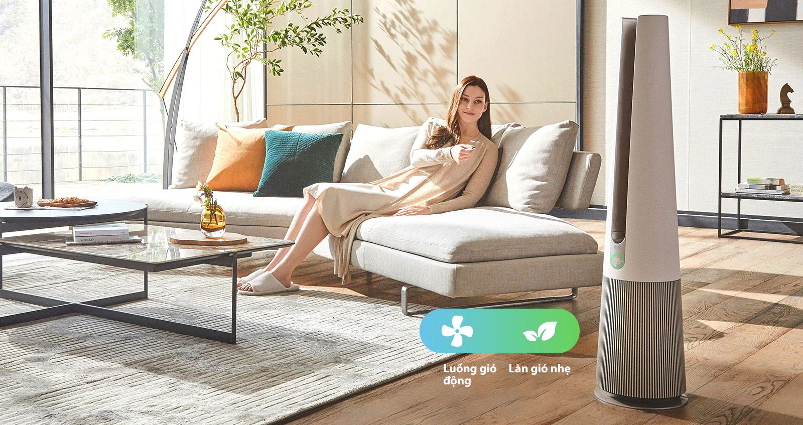 Chế độ gió 2 chiều có thể tùy chỉnh linh hoạt