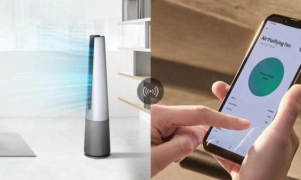 LG ThinQ™ là ứng dụng có thể kết nối wifi với điện thoại dễ dàng 