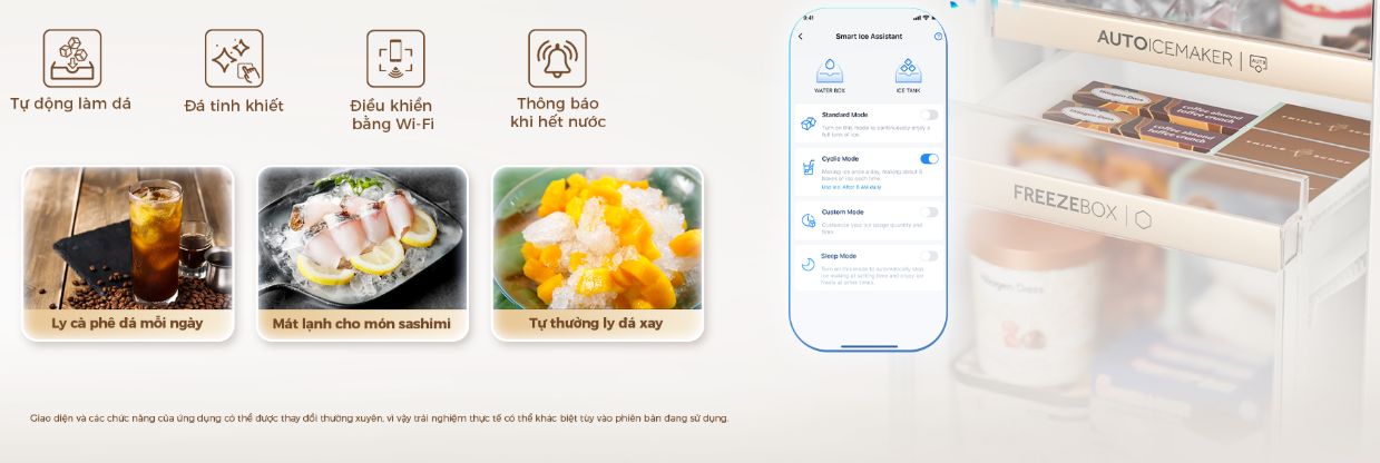 Aqua AQR-MA580XA(MC)U1 sở hữu hàng loạt tiện ích thông minh