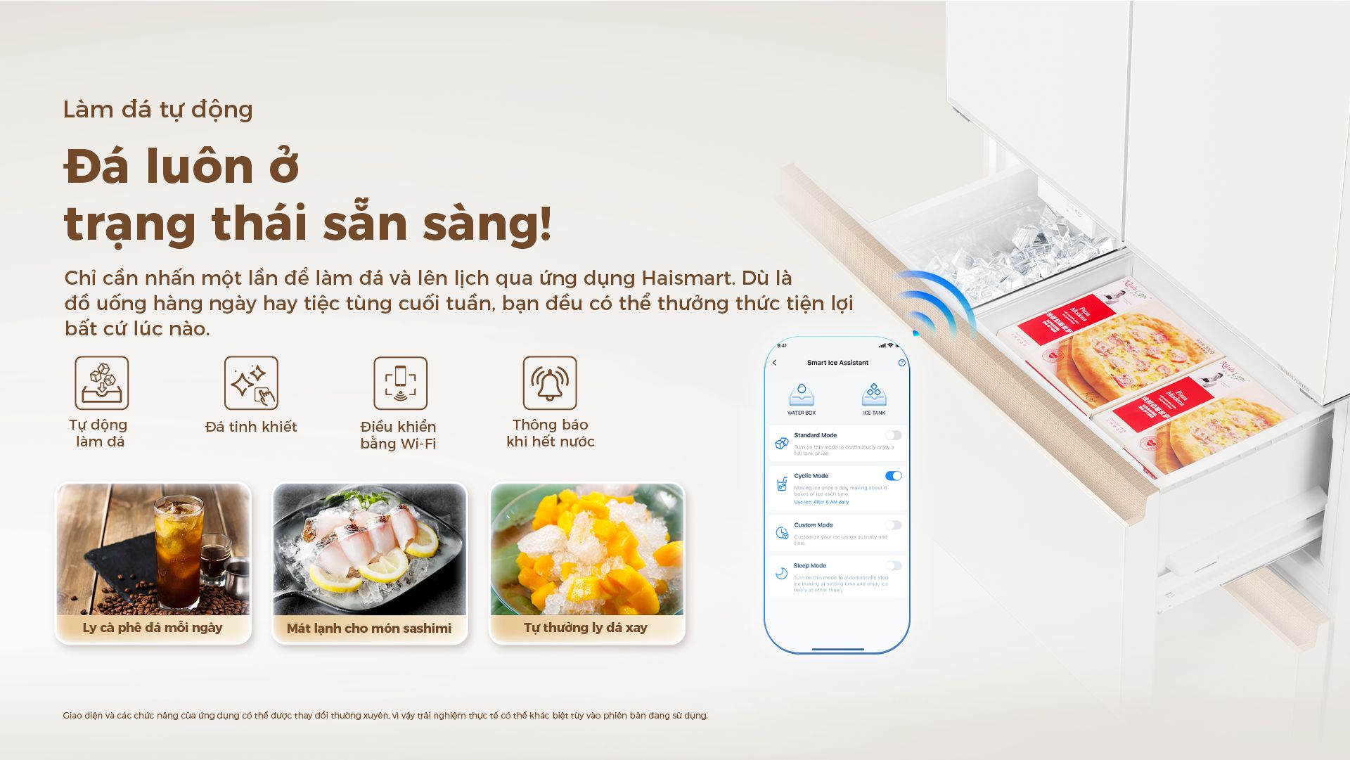 AQR-MA590XA(MC)U1 sở hữu hàng loạt tiện ích thông minh