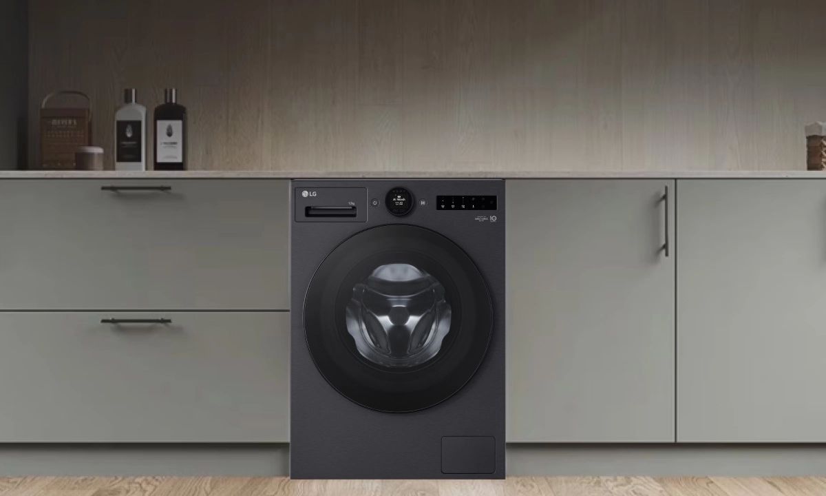 Máy giặt LG FX1412S3KAV sở hữu thiết kế tinh tế, hiện đại 