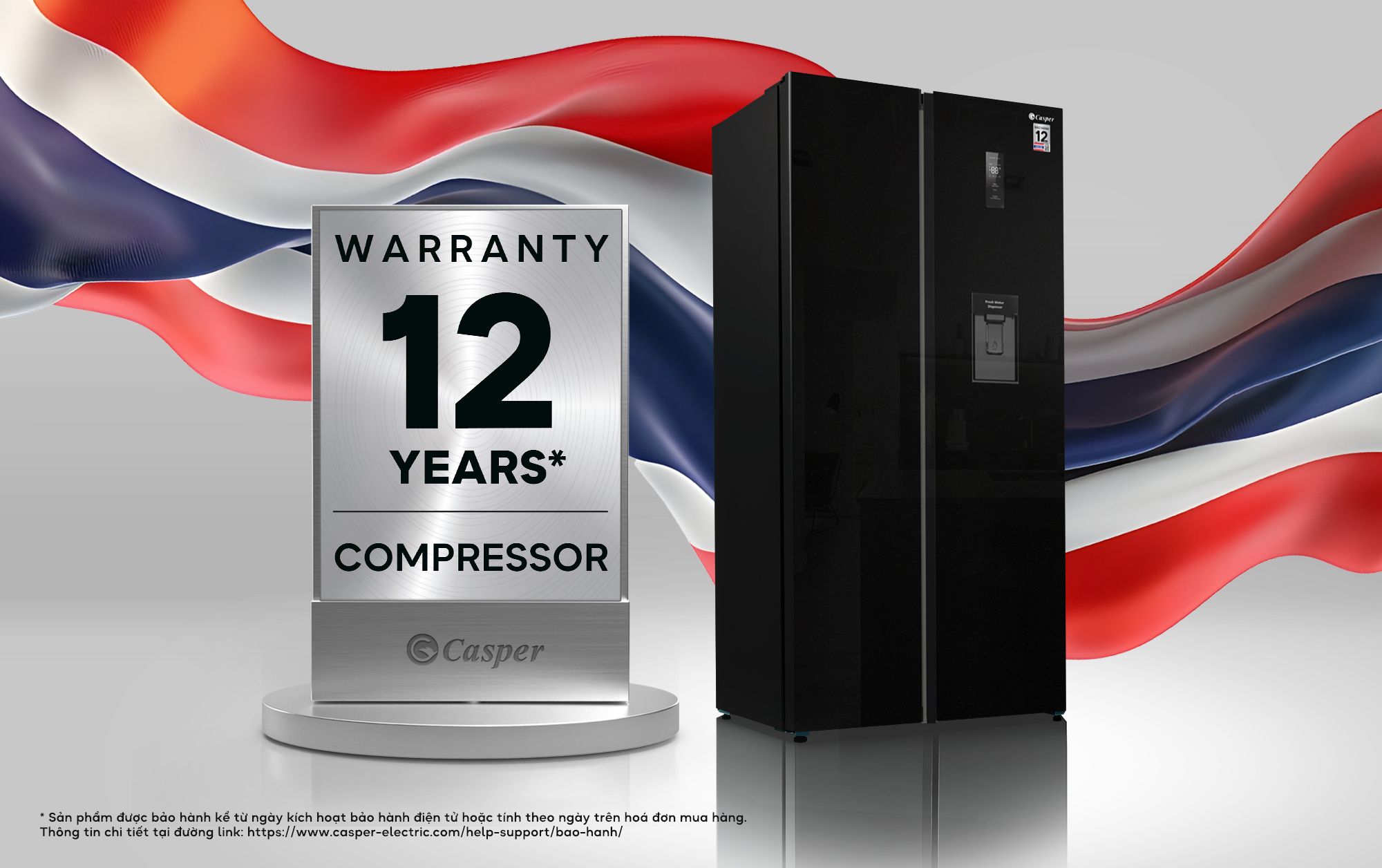 Thời gian bảo hành dài hạn