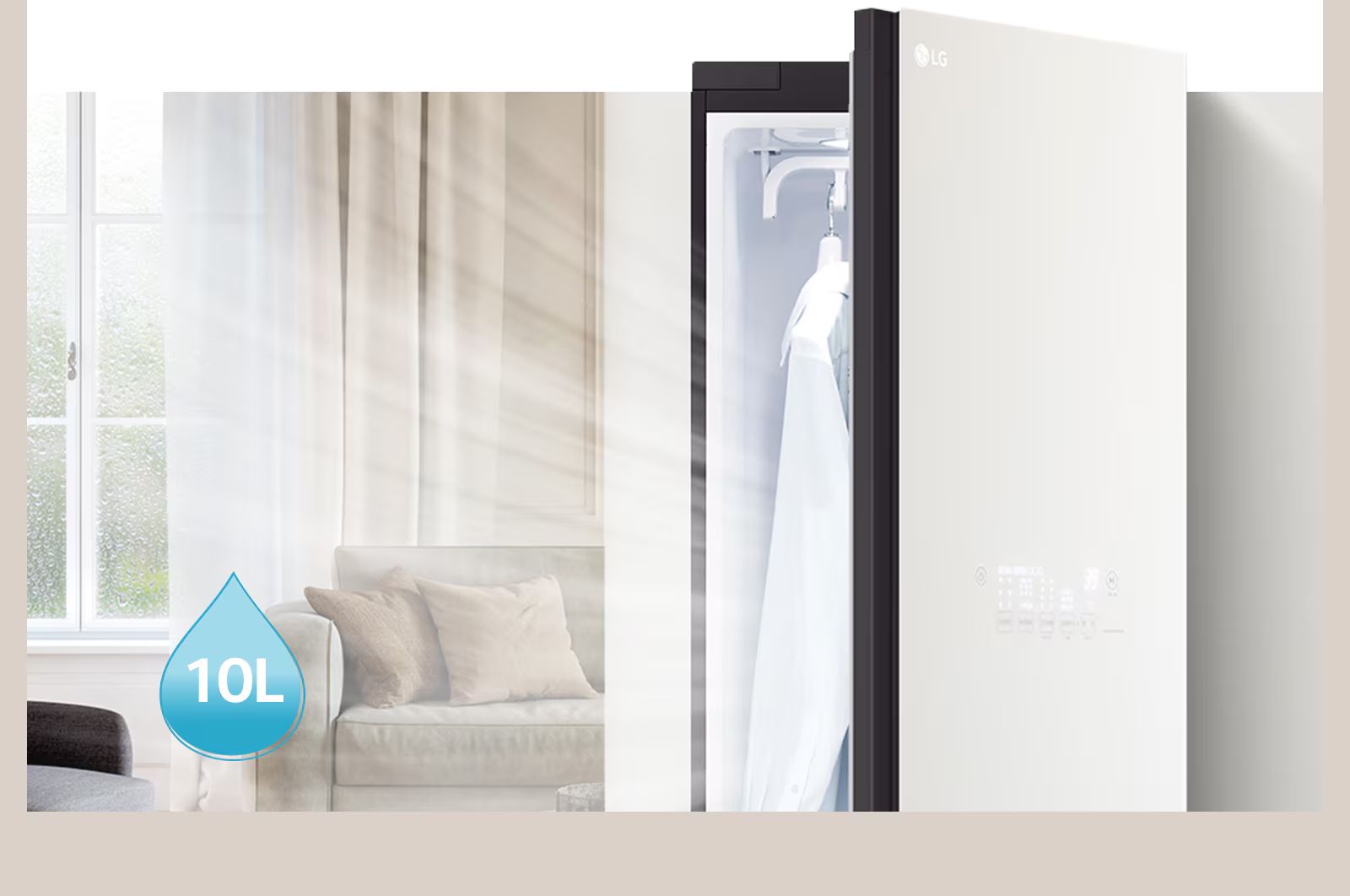 Hút ẩm phòng cho bạn đến 10 lít mỗi ngày