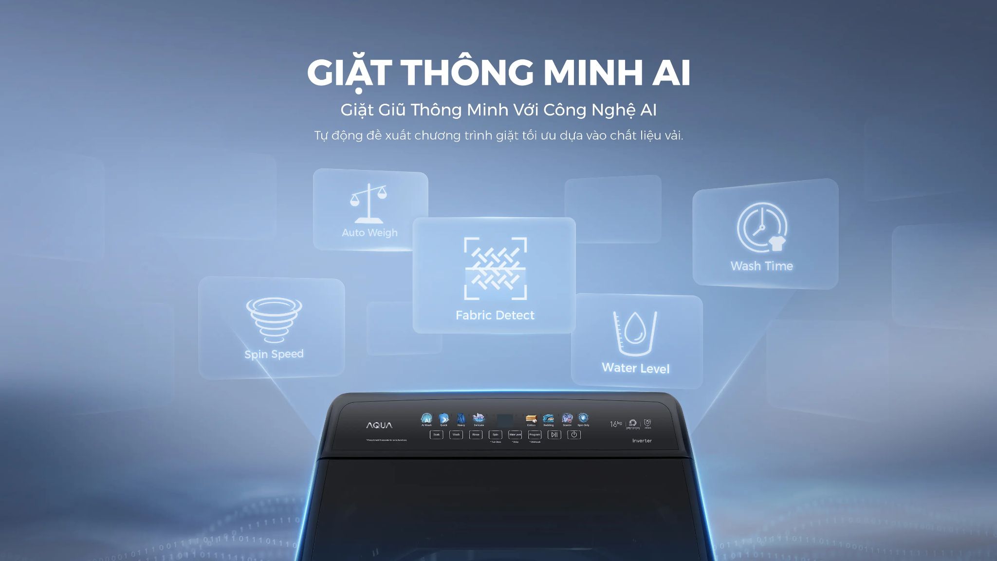 Công nghệ AI Smart Wash 