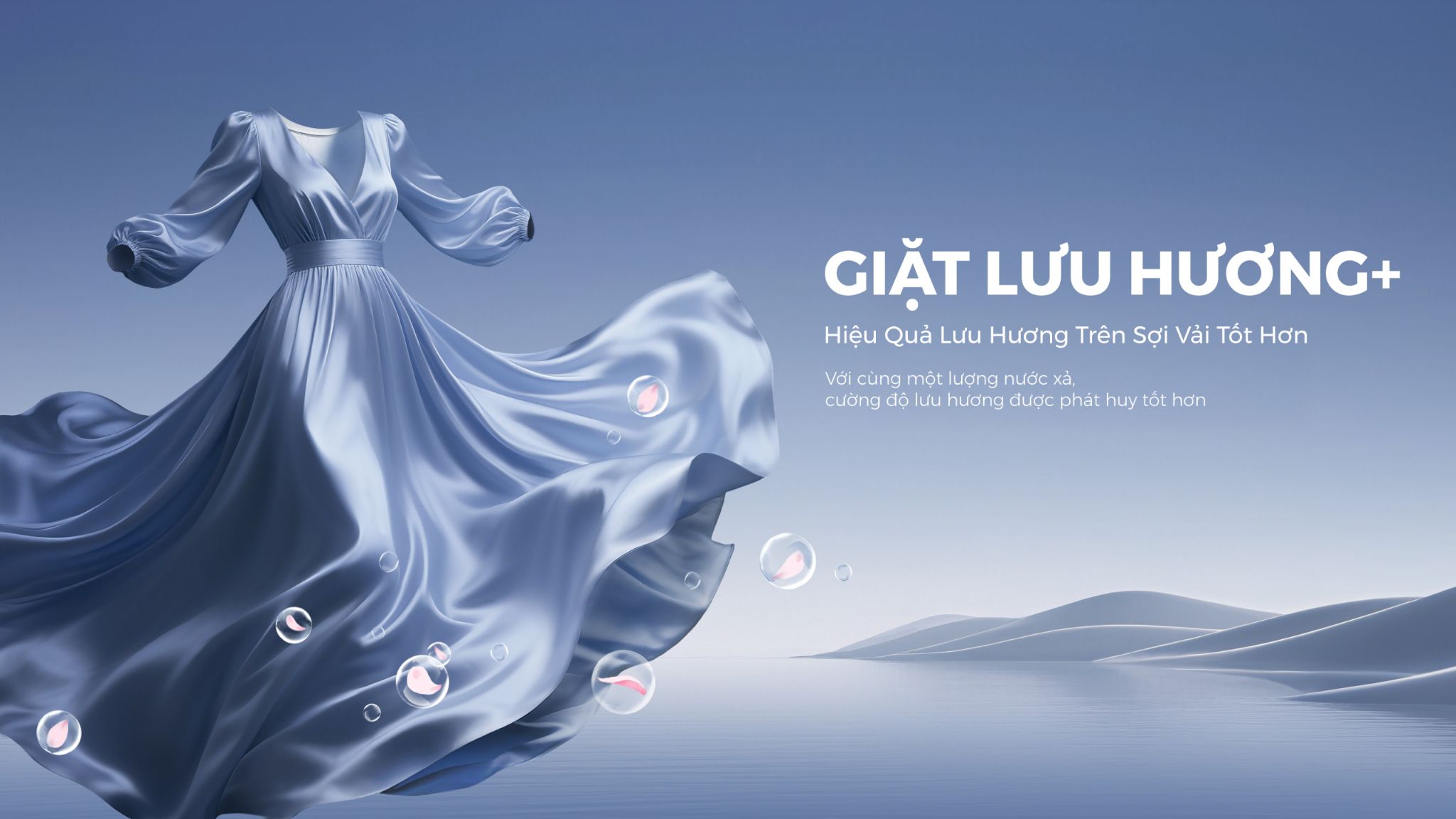 Công nghệ giặt lưu hương Plus