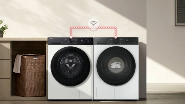 Liên kết máy giặt và máy sấy với chế độ Smart Pairing™